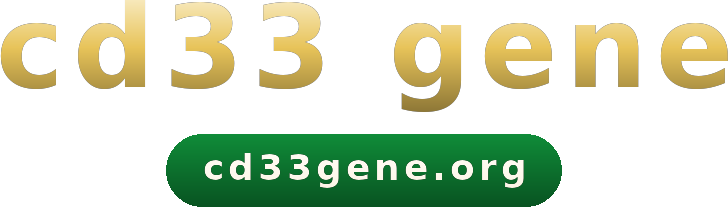 cd33 gene logo